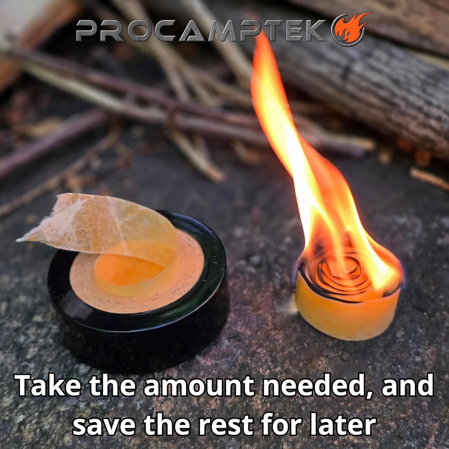 ProCampTek Fire Strip Roll