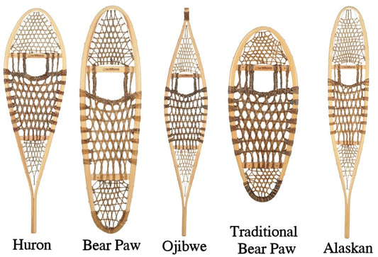 2021- 22 Season Inventory of Traditional Wood Snowshoes